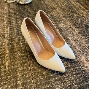 White Stilettos - Size 9- NEW